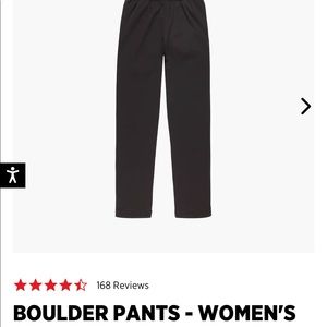 TOPO DESIGNS black Boulder pant size small (pre-owned)